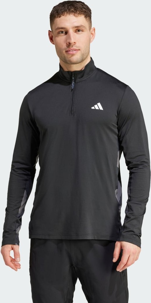 Train Essentials Camo Training 1/4-Zip Longsleeve