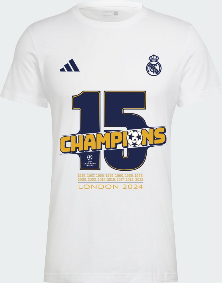 Real Madrid UCL Winners T-Shirt