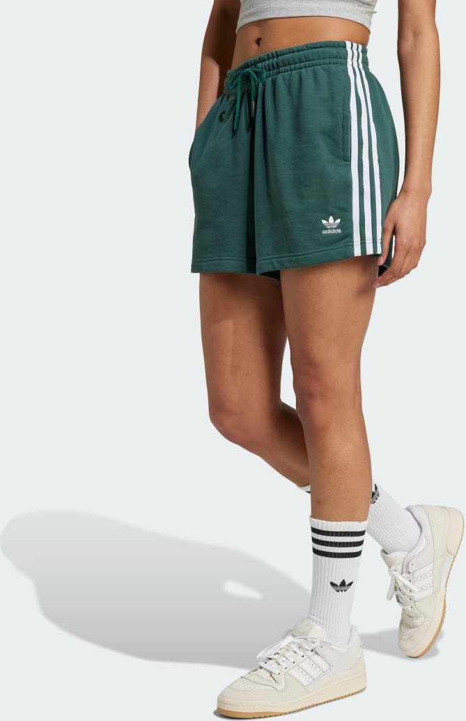 3-Streifen French Terry Shorts