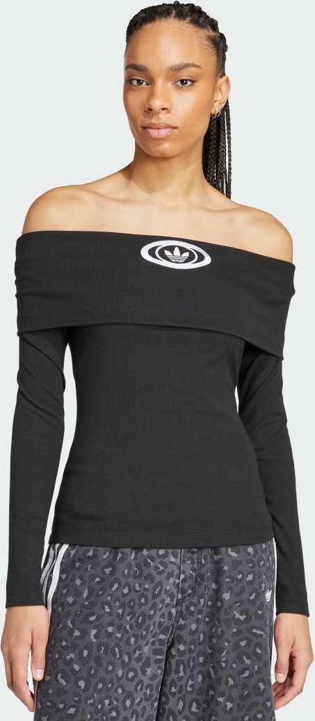 adidas Originals Off Shoulder Oberteil