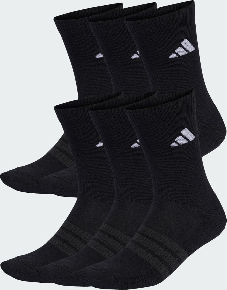 CUSHIONED CREW SOCKEN 6ER-PACK