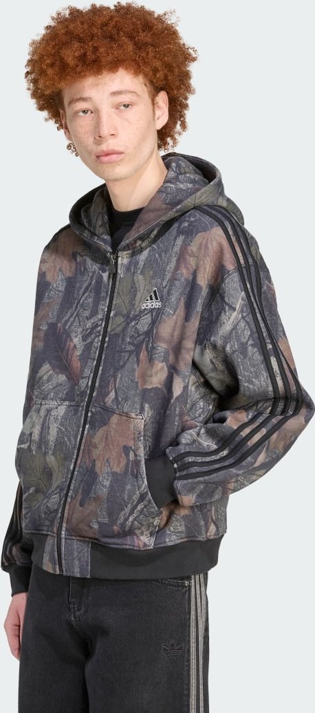 Thumbnail - Camouflage-Kapuzenjacke mit durchgehendem Reißverschluss