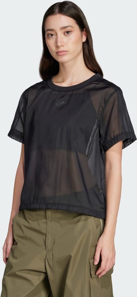 Adicolor Sheer 3-Streifen T-Shirt