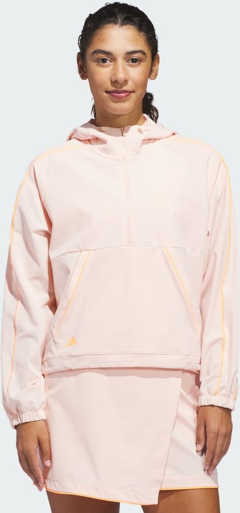 ULTIMATE365 SEERSUCKER QUARTER-ZIP JACKE