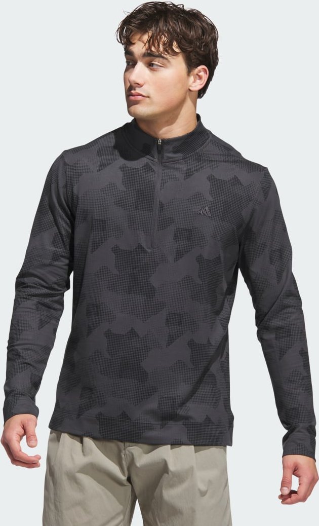 Go-To Printed Quarter-Zip Pullover