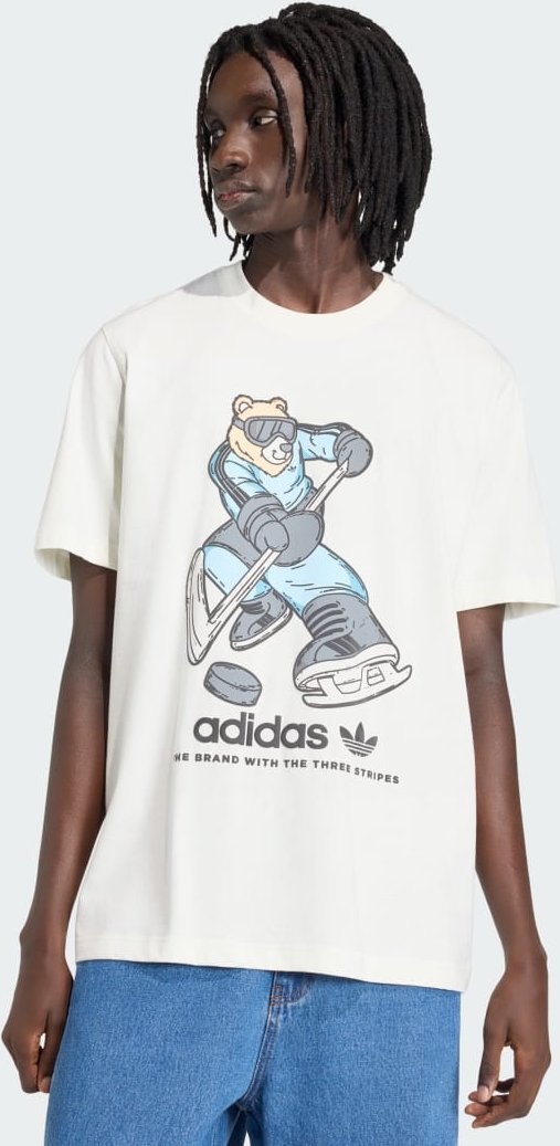 Hockey-Bär T-Shirt mit Grafik