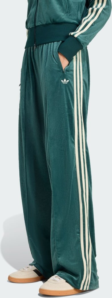 adidas Originals x Liberty London aufgeprägte Samt-Trainingshose