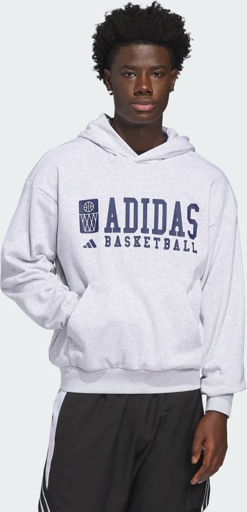 ADIDAS BASKETBALL GRAPHIC HOODIE