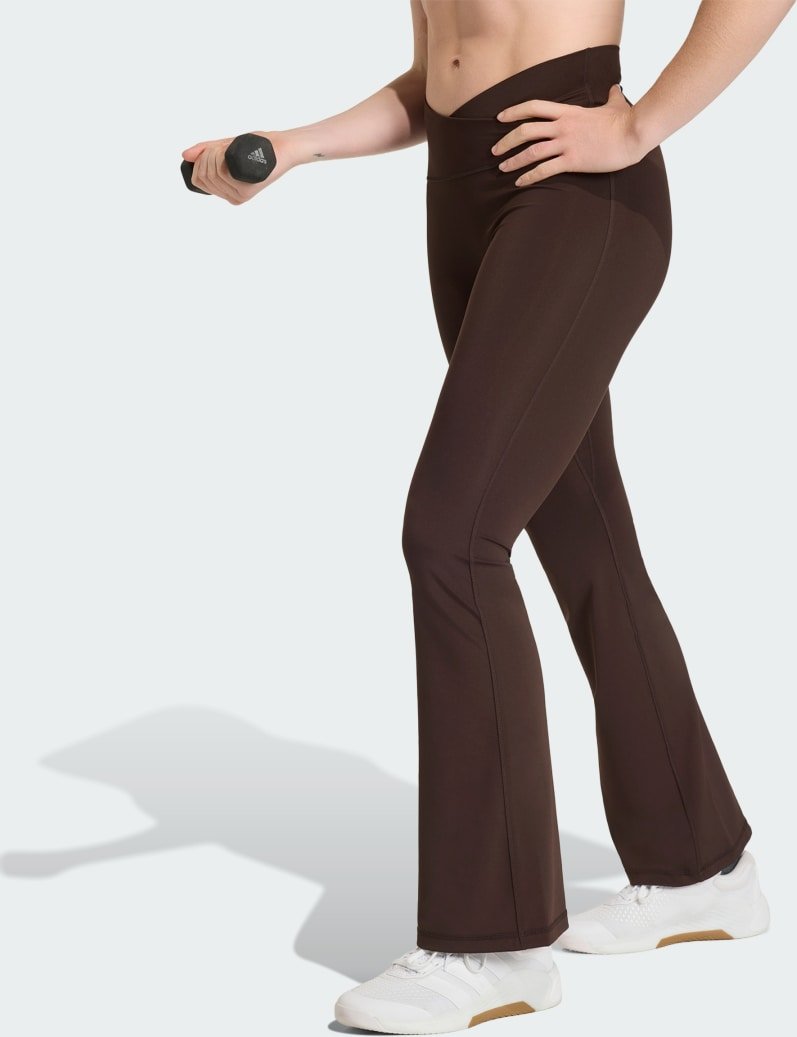 3-STREIFEN STUDIO ALL ME FLARE X-OVER LEGGINGS