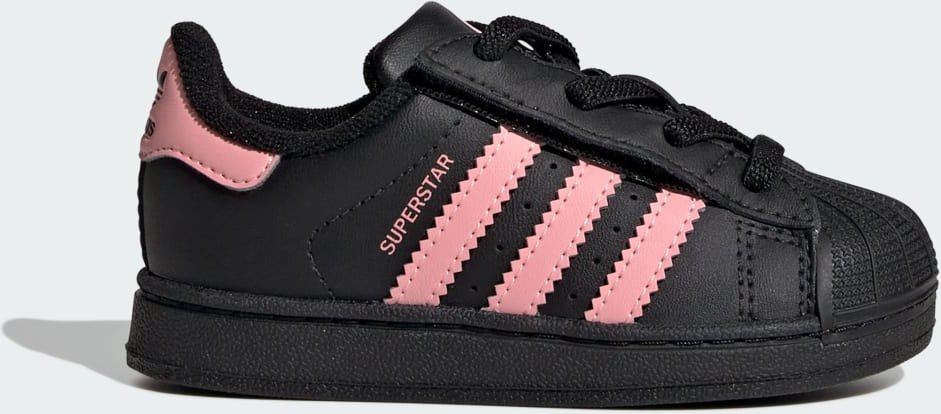 Superstar II Schuh, Komfortverschluss, elastische Schnürsenkel