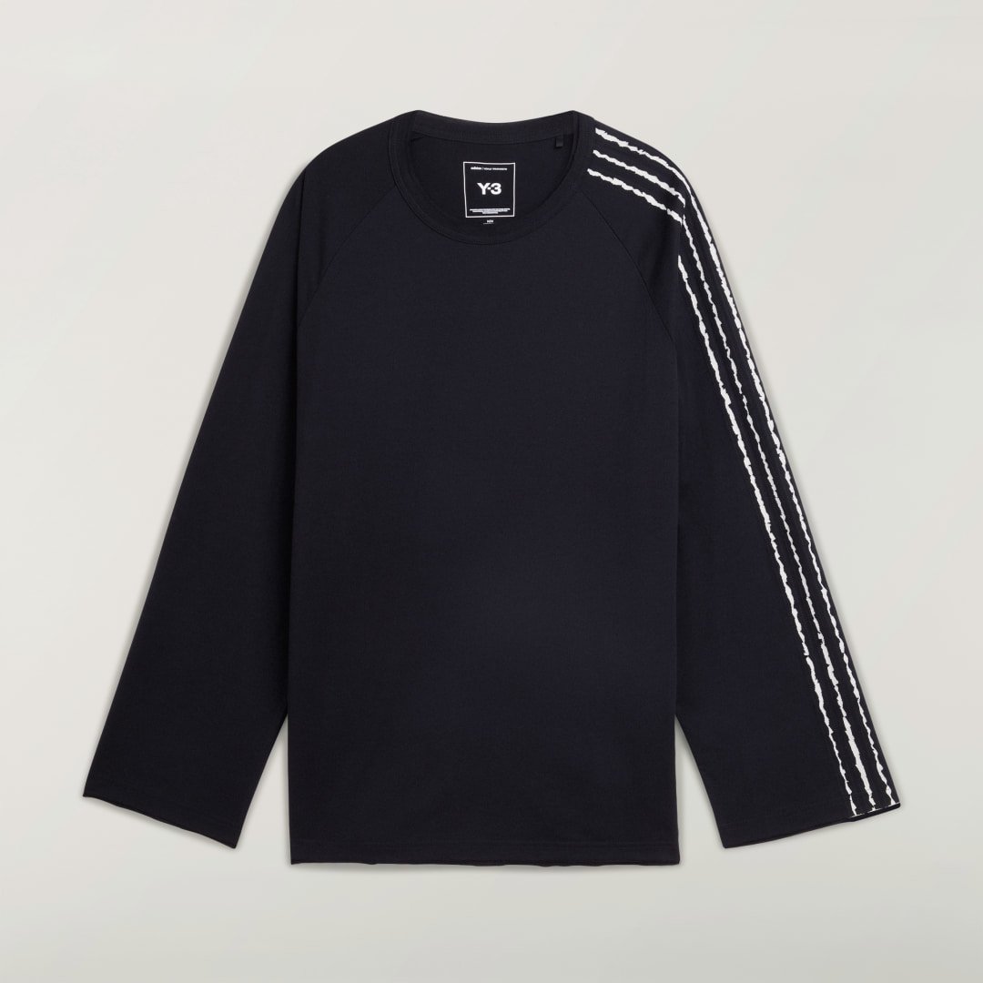 Thumbnail - Y-3 RAW EDGE 3-STREIFEN LONGSLEEVE