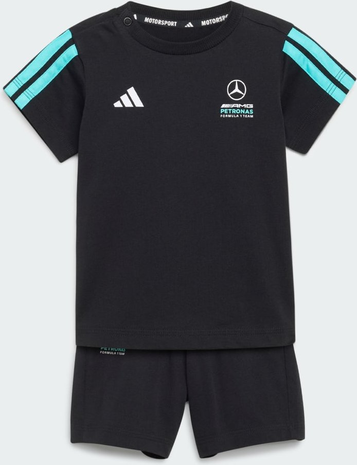 MERCEDES-AMG PETRONAS FORMULA 1 TEAM DNA BABY KURZARM-JOGGINGANZUG