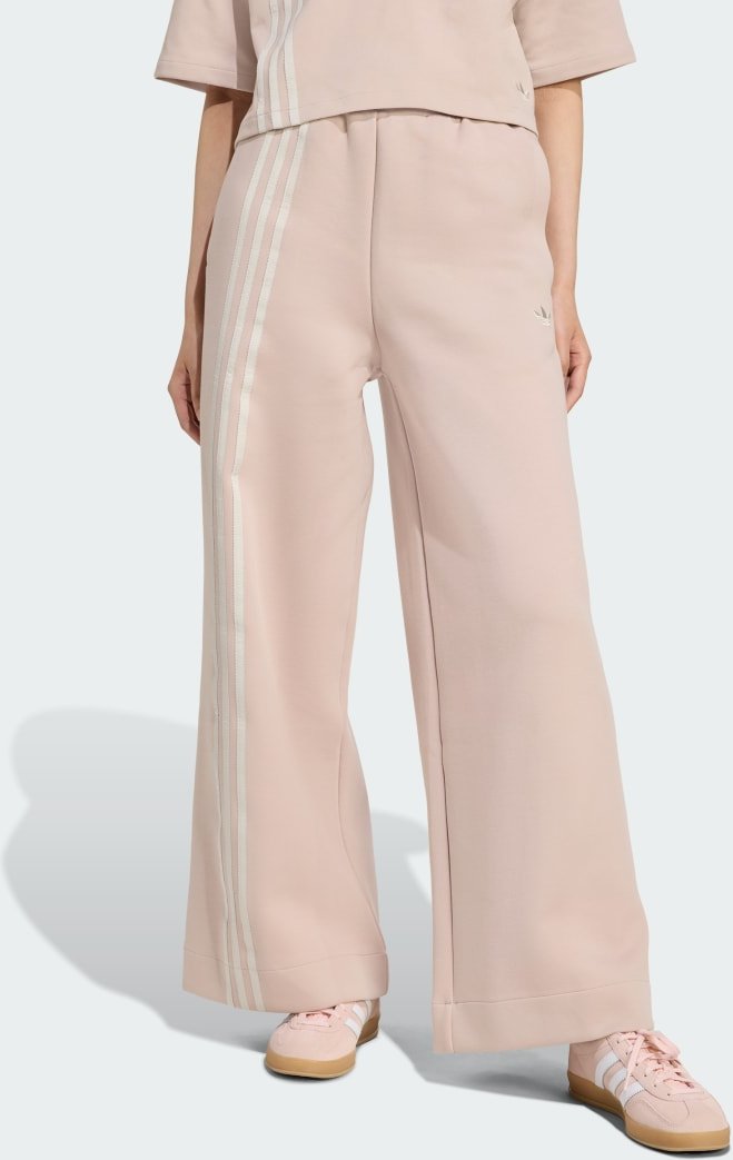 Off Placed 3-Streifen Hose, weit geschnitten