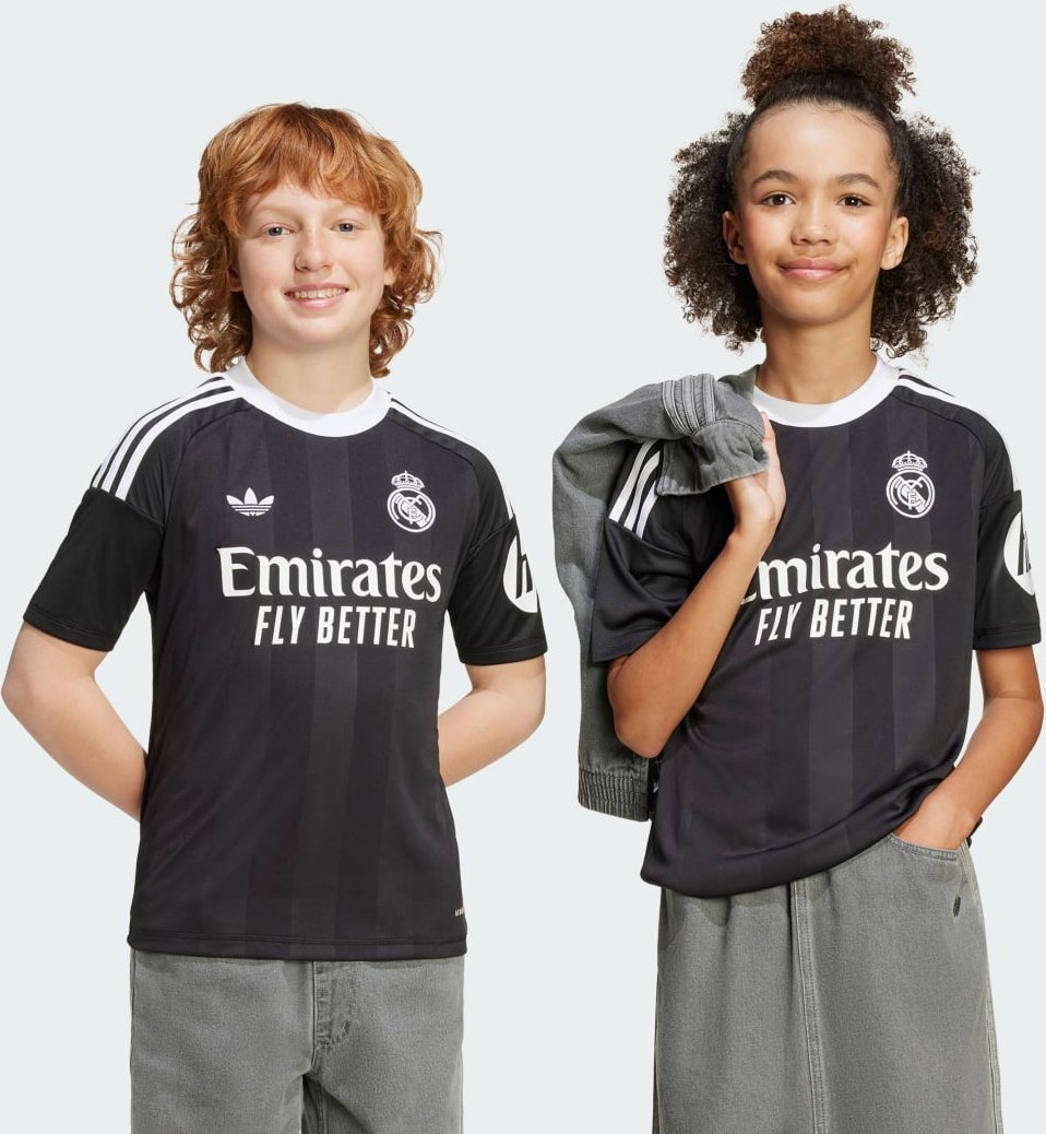 Real Madrid 25/26 Torwart-Ausweichtrikot für Kinder