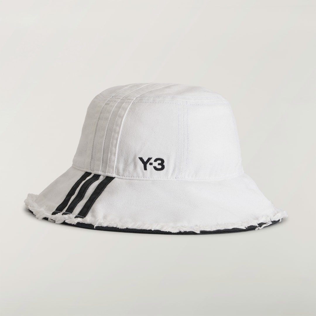 Y-3 STREIFEN STOFFHUT