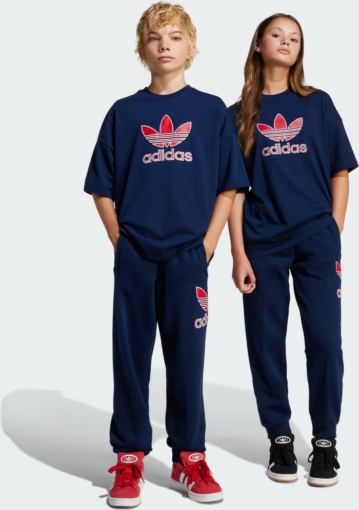 Big Logo Execution Oversized Kids Jogginghose