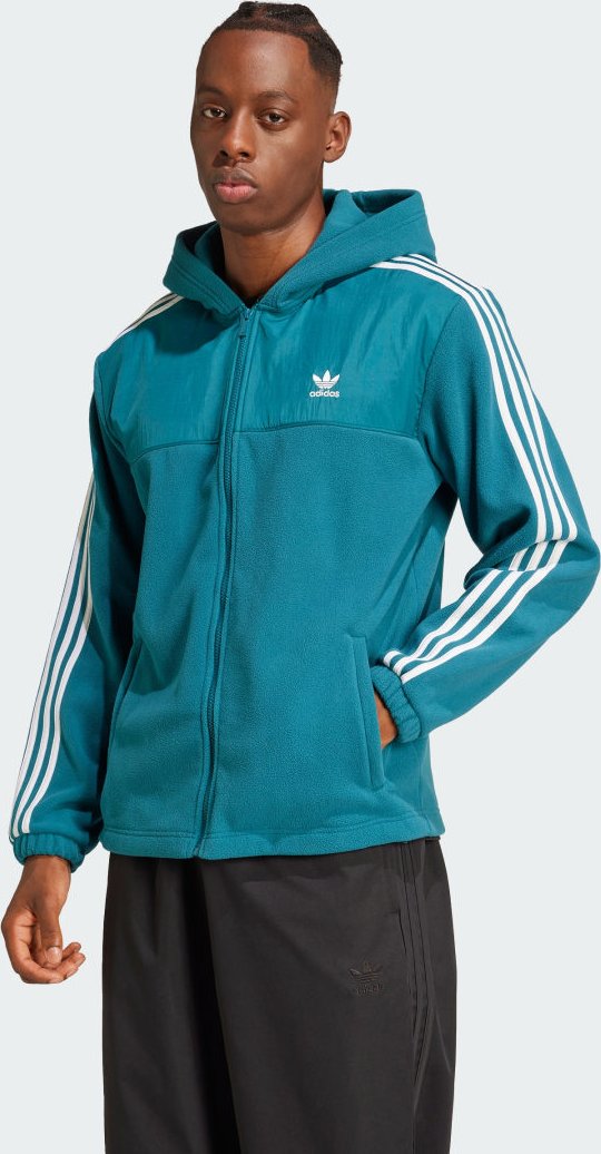 Thumbnail - Adicolor 3-Streifen Teddy Fleece Kapuzenjacke