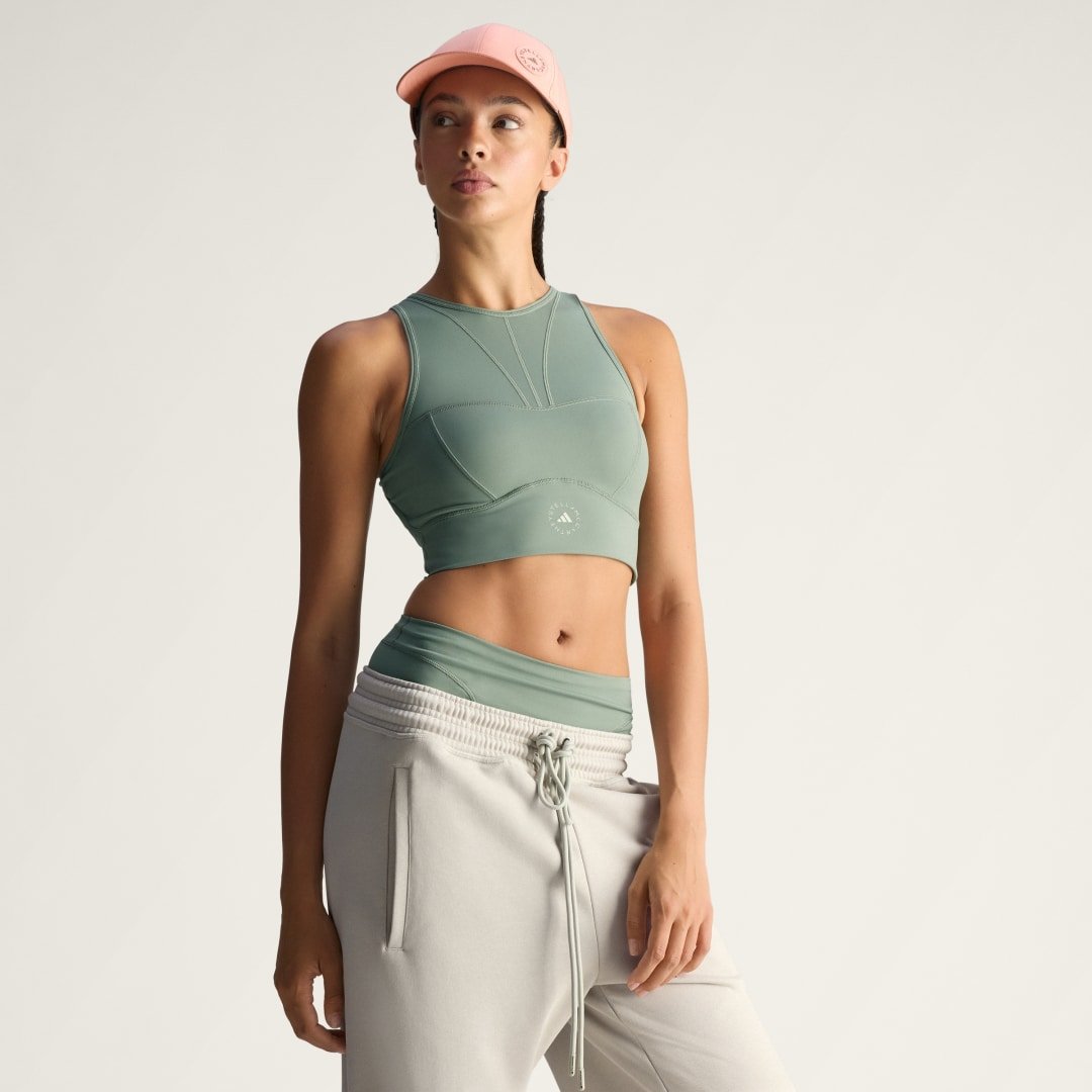 Thumbnail - adidas By Stella McCartney Training Crop-Top