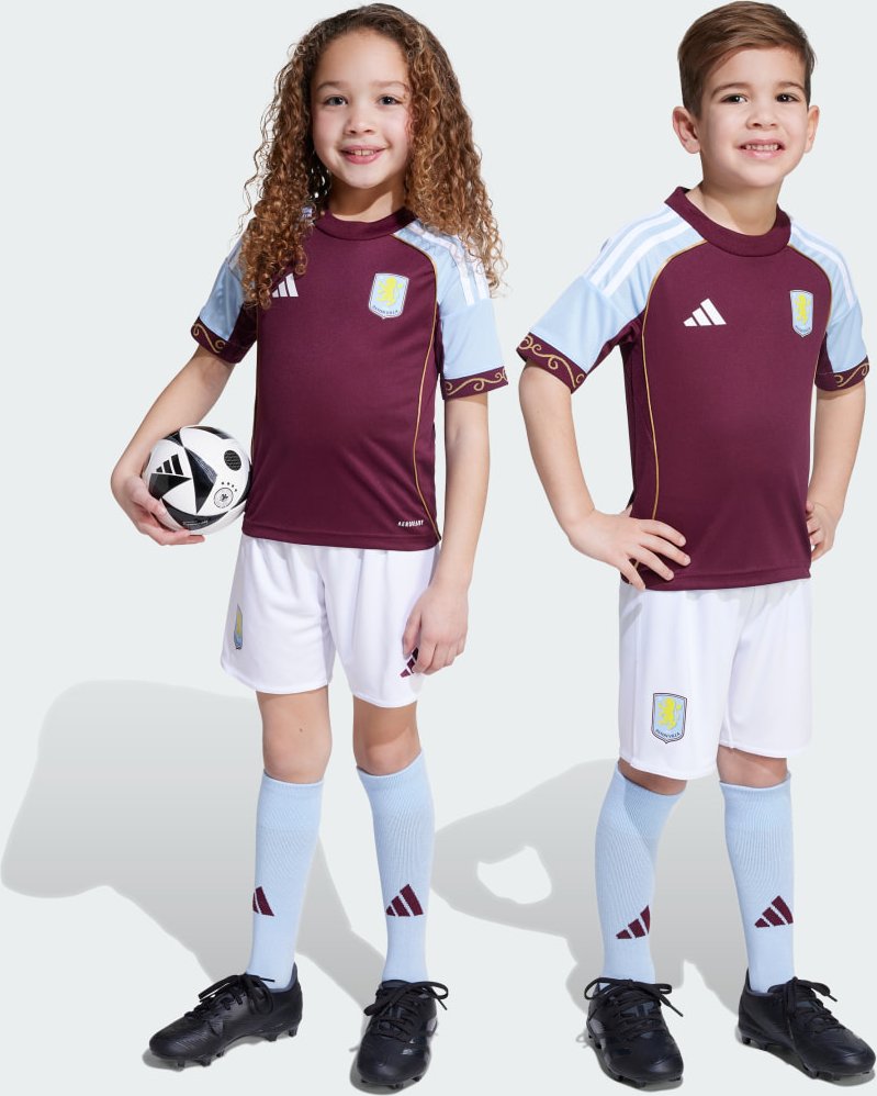 Aston Villa FC 25/26 Home Kids Mini-Ausrüstung