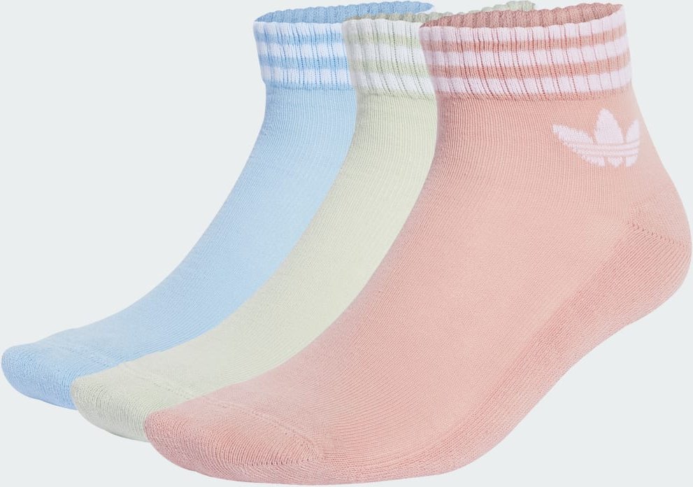 3-Streifen Ankle Socken, 3 Paar