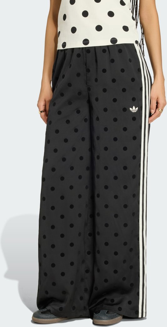 Thumbnail - SATIN POLKA DOTS HOSE MIT WEITEM BEIN