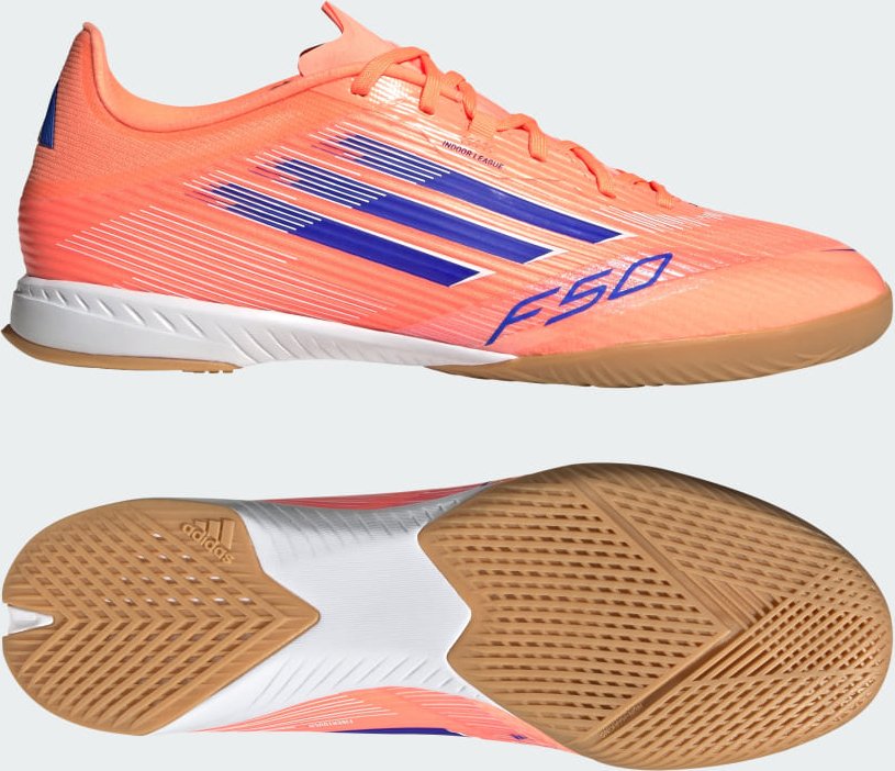 F50 League Fußballschuh, Hallenböden