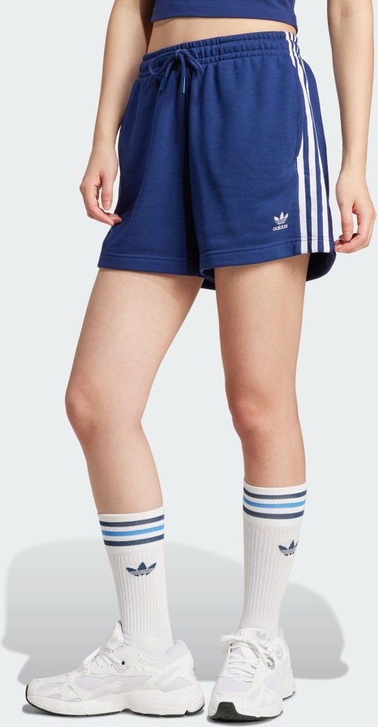 3-Streifen French Terry Shorts