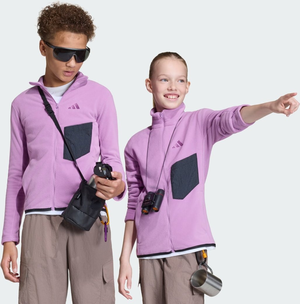 Thumbnail - Terrex Kids Multi-Fleecejacke, durchgehender Reißverschluss