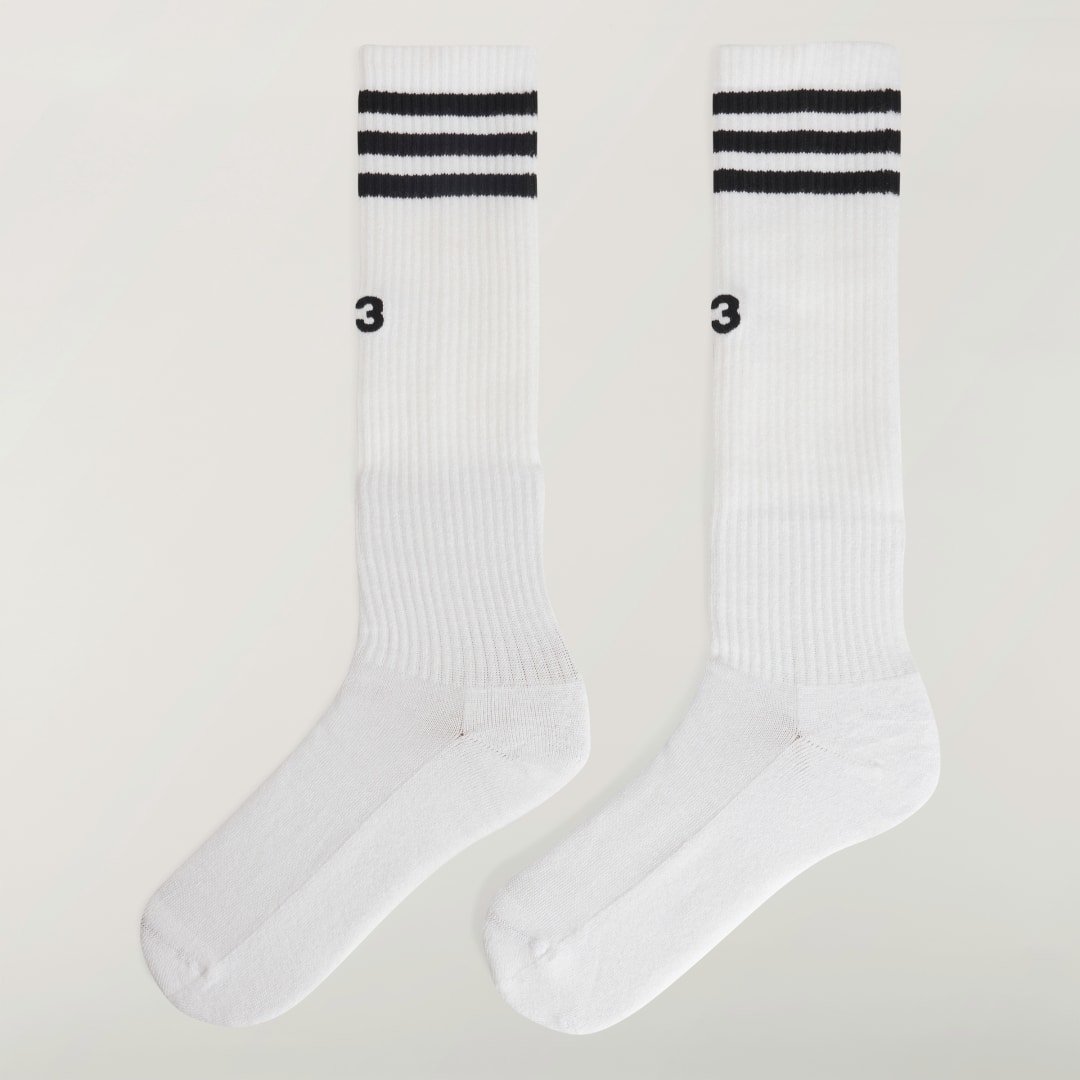 Y-3 STRIPES KNIELANGE SOCKEN