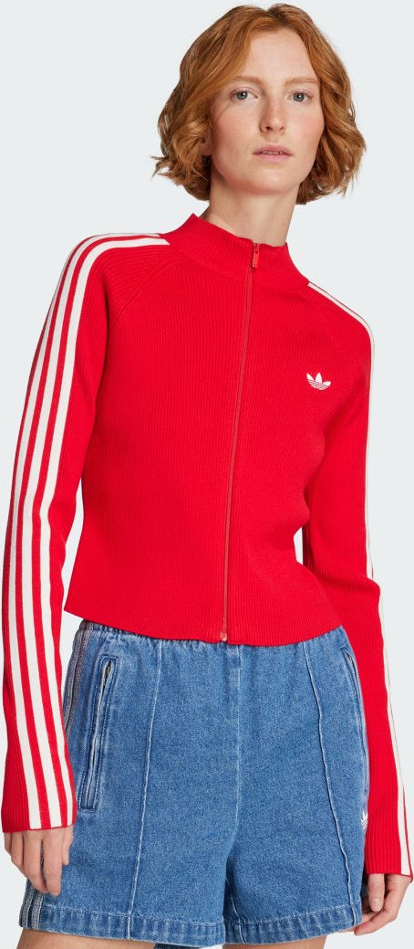 Thumbnail - Adicolor 3-Streifen Slim Knit Originals Jacke