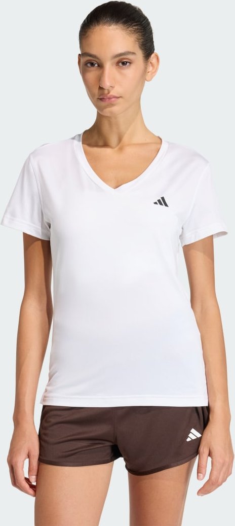 Thumbnail - adidas Workout Essentials T-Shirt mit V-Ausschnitt