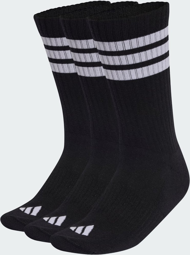 3-STREIFEN CUSHIONED SPORTSWEAR CREW SOCKEN 3ER-PACK