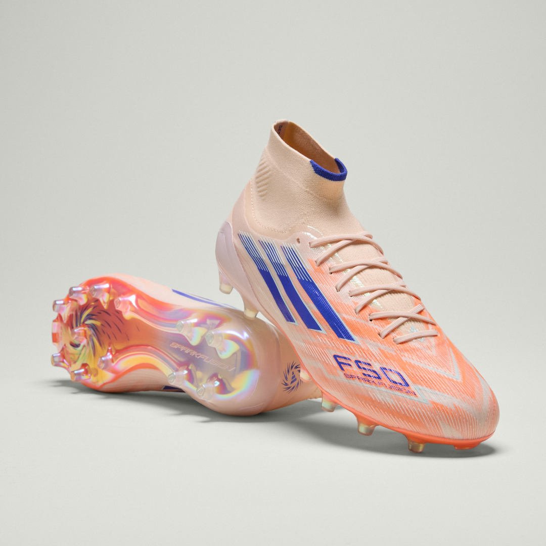 F50 Sparkfusion Elite Fußballschuh, feste Böden/Kunstrasen, mittelhoch