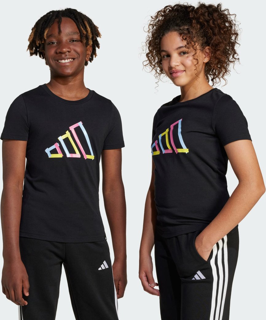 Tech Logo Graphic Kids T-Shirt