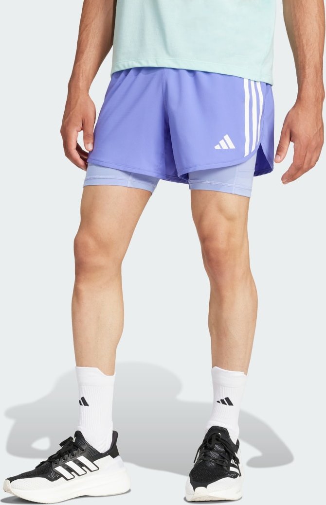 Own the Run 3-Streifen 2-in-1 Shorts