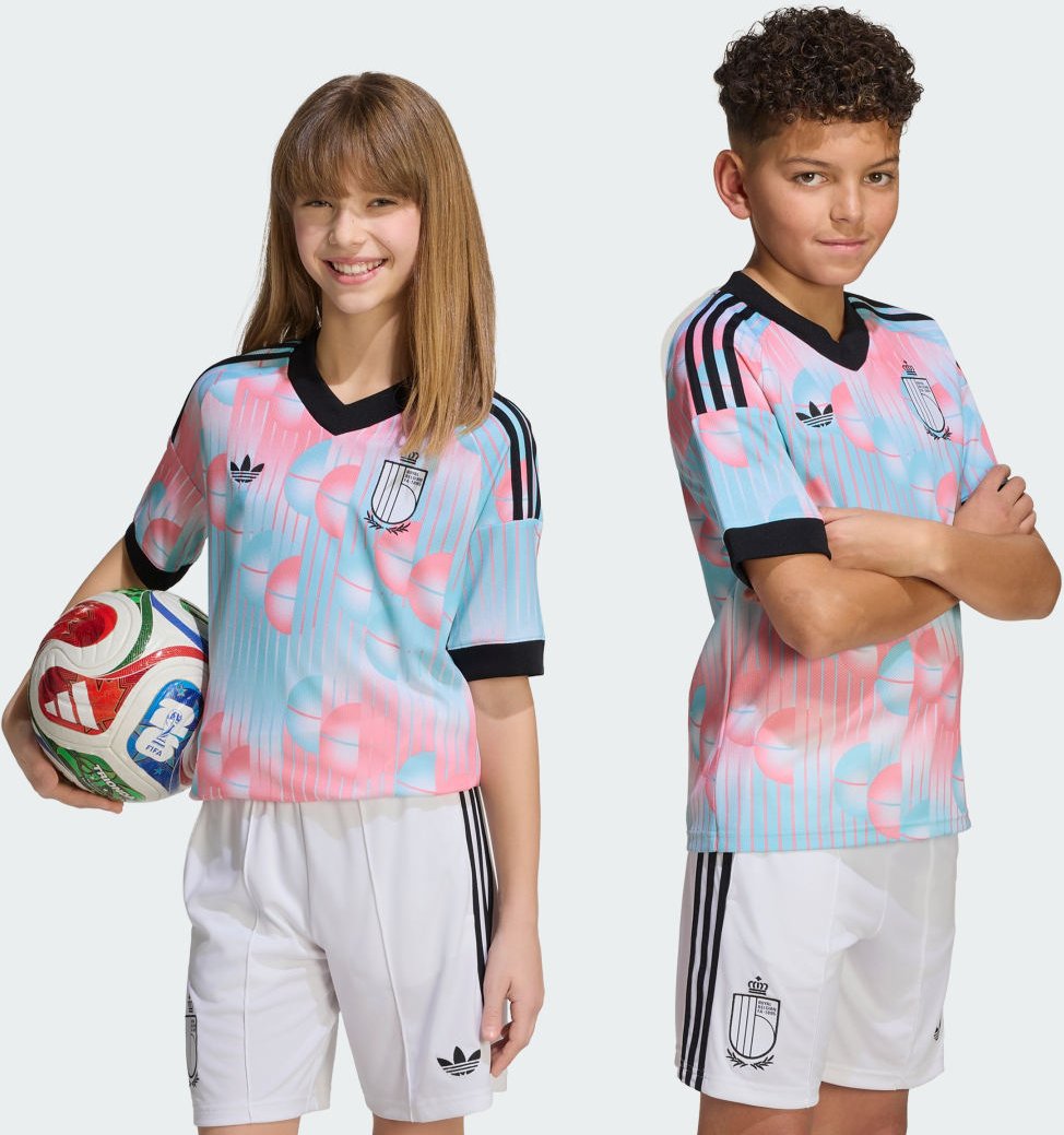 Belgien 26 Kids Auswärtstrikot