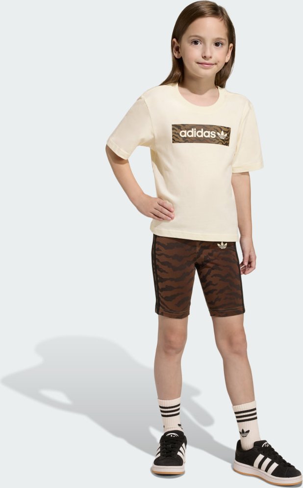 KURZES AOP CYCLING T-SHIRT-SET