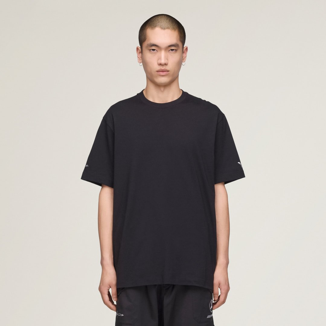 Y-3 MERCEDES AMG PETRONAS FORMULA 1 TEAM STAR LOGO SHORT SLEEVE T-SHIRT