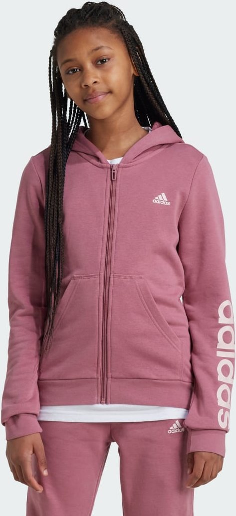 Essentials Linear Logo Kapuzenjacke