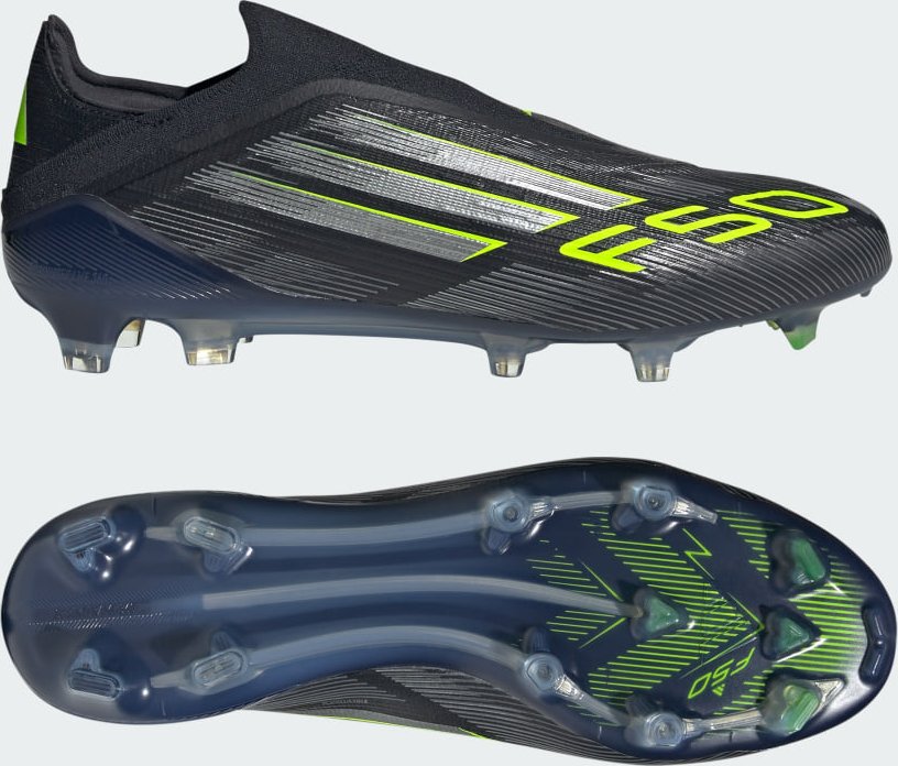 F50 Elite Schnürlose Fußballschuhe Feste Böden