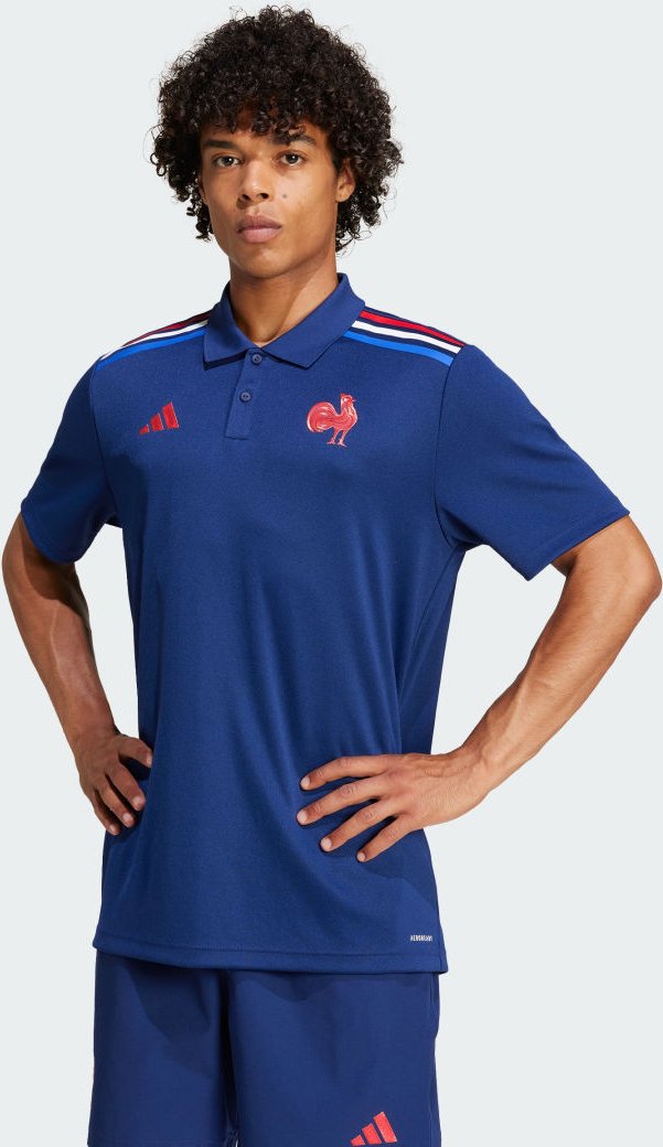 Frankreich Rugby Supporter Polo Heimshirt
