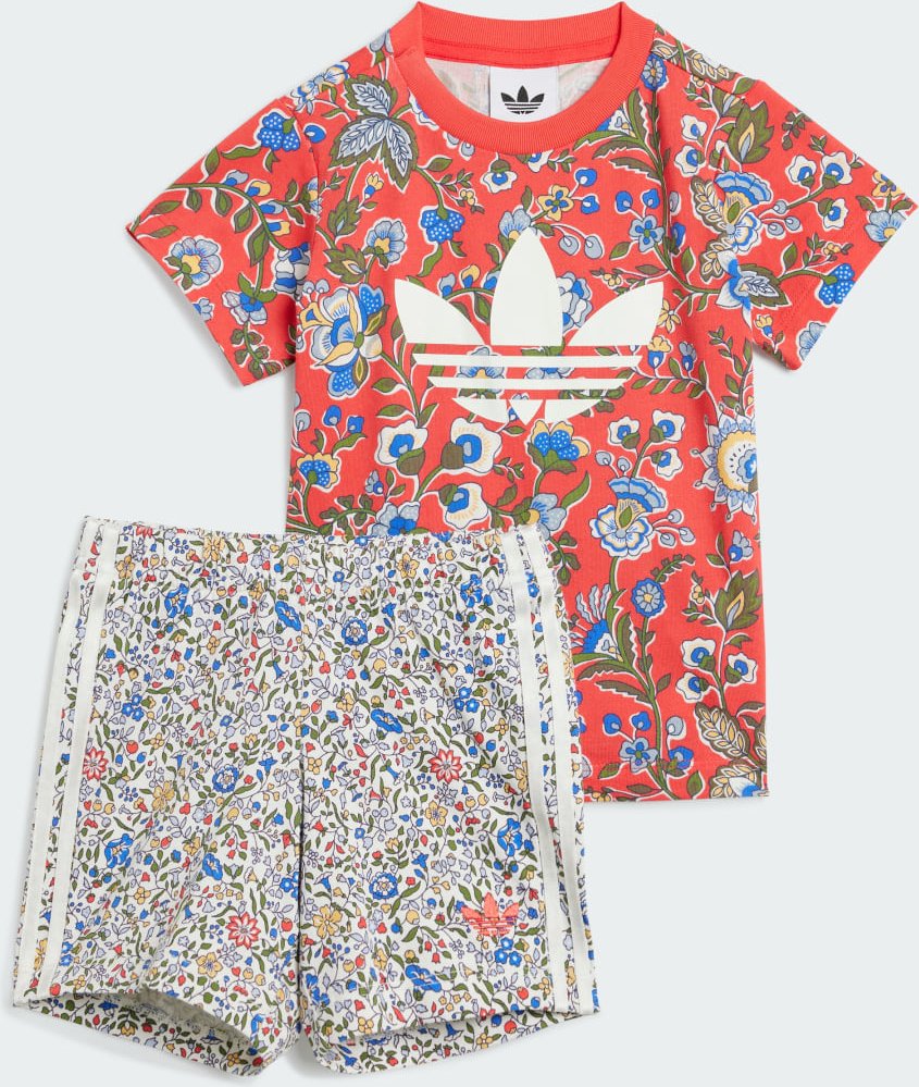 adidas Originals x Liberty London Kids Short T-Shirt Set
