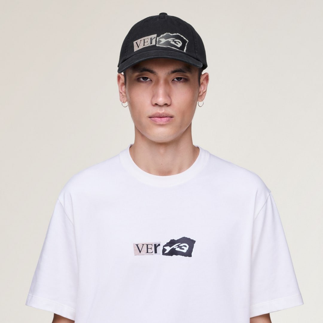 Y-3 GRAPHIC DAD CAP