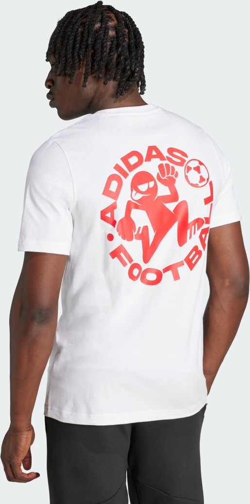 Football Sticker Graphic T-Shirt
