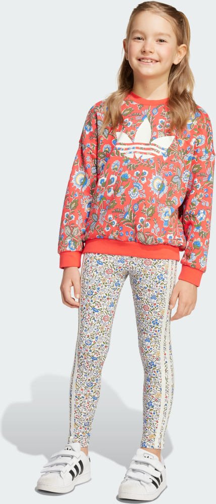Thumbnail - Adidas Originals X Liberty London Kids Leggings-Set