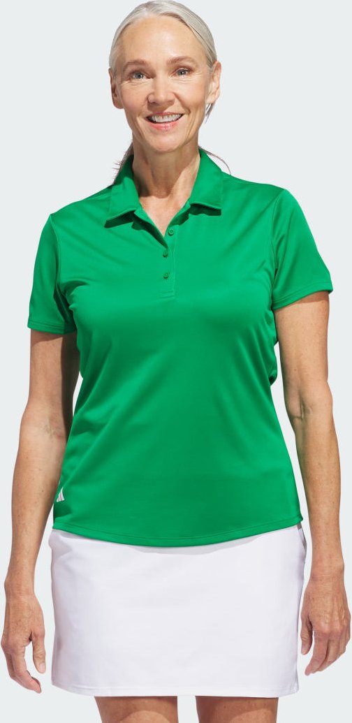 Solid Performance Short Sleeve Poloshirt für Damen