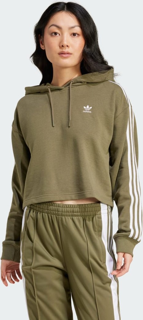 Adicolor 3-Stripes Short Hoodie