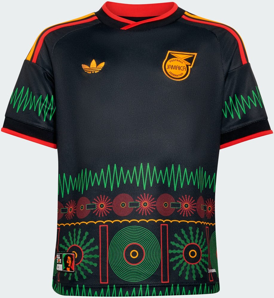 Jamaika 26 x Bob Marley Kids Auswärtstrikot