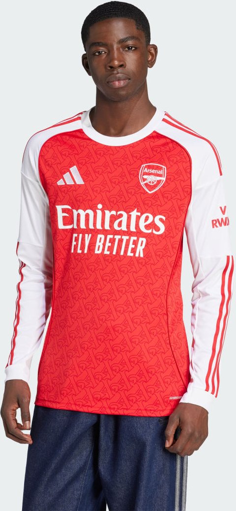 Thumbnail - FC Arsenal 25/26 Long Sleeve Heimtrikot