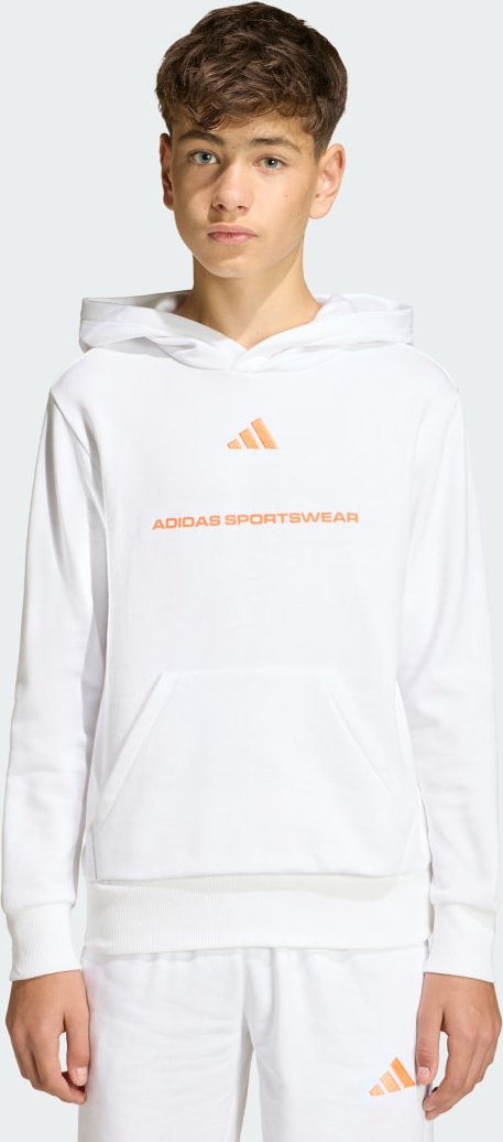 adidas Slogan Fleece-Hoodie